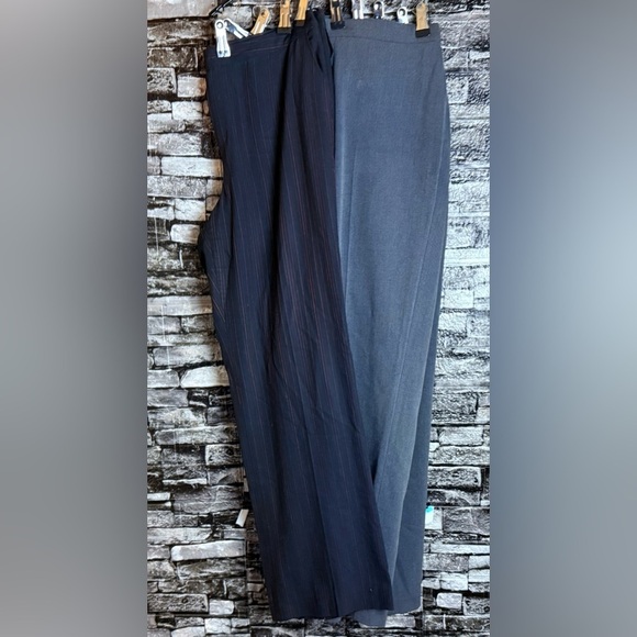 Wide leg High Rise pants size 10 regular- 2 pairs - Picture 1 of 8